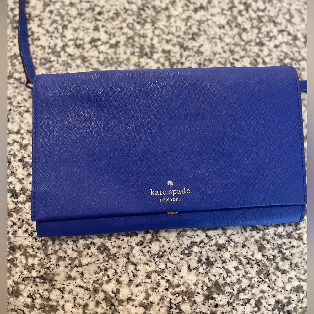 Kate Spade Blue Crossbody Bag